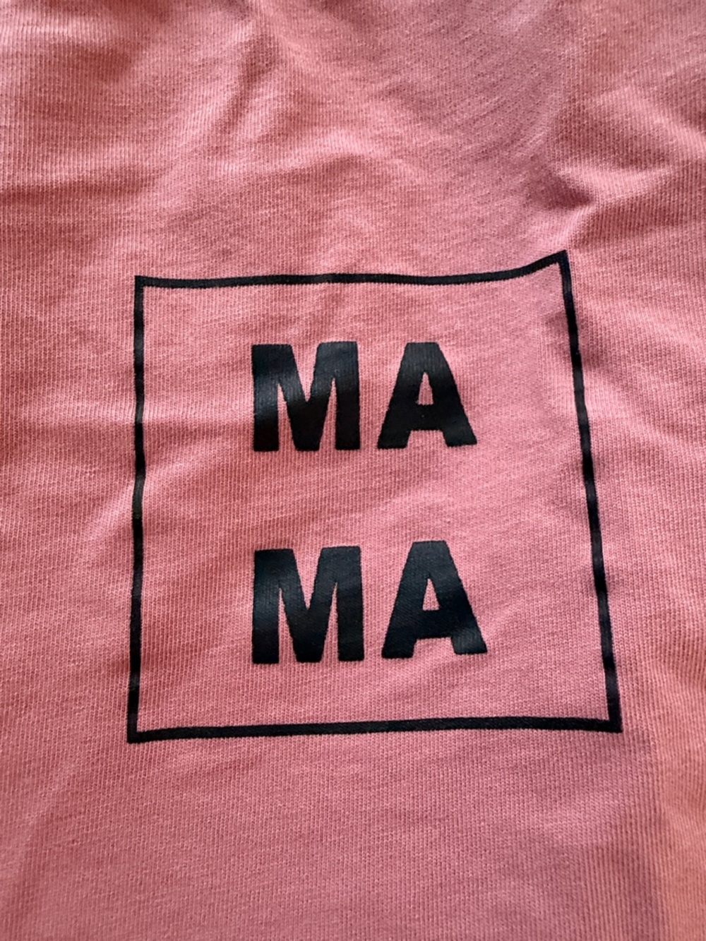 Breastfeeding/Pumping Mama Graphic Tee in Dusty Rose